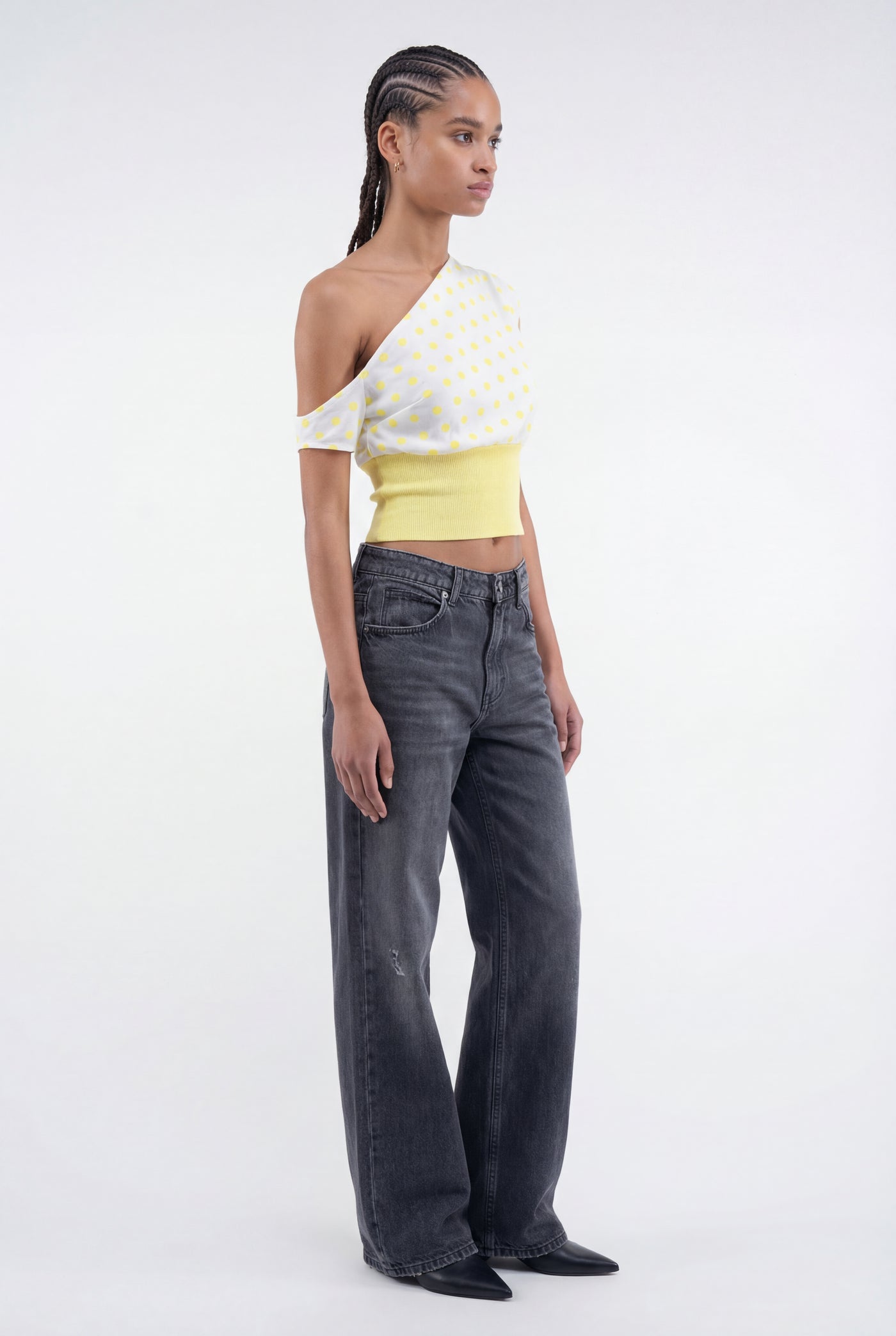 top "CHARM" jaune｜SOWO