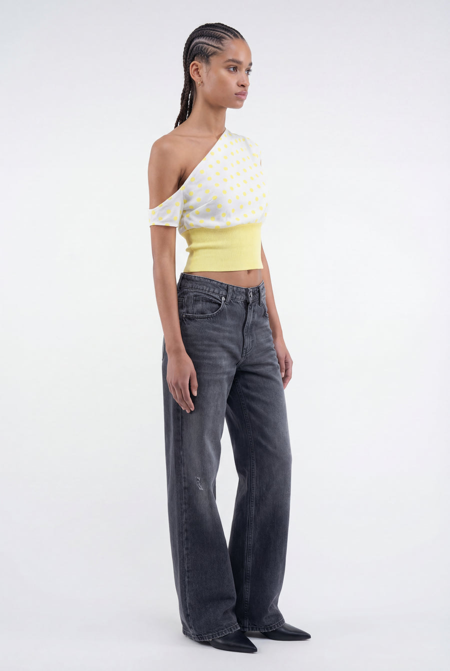 top "CHARM" jaune｜SOWO