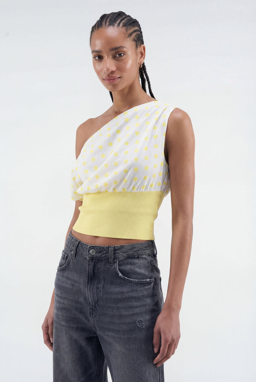 top "CHARM" jaune｜SOWO