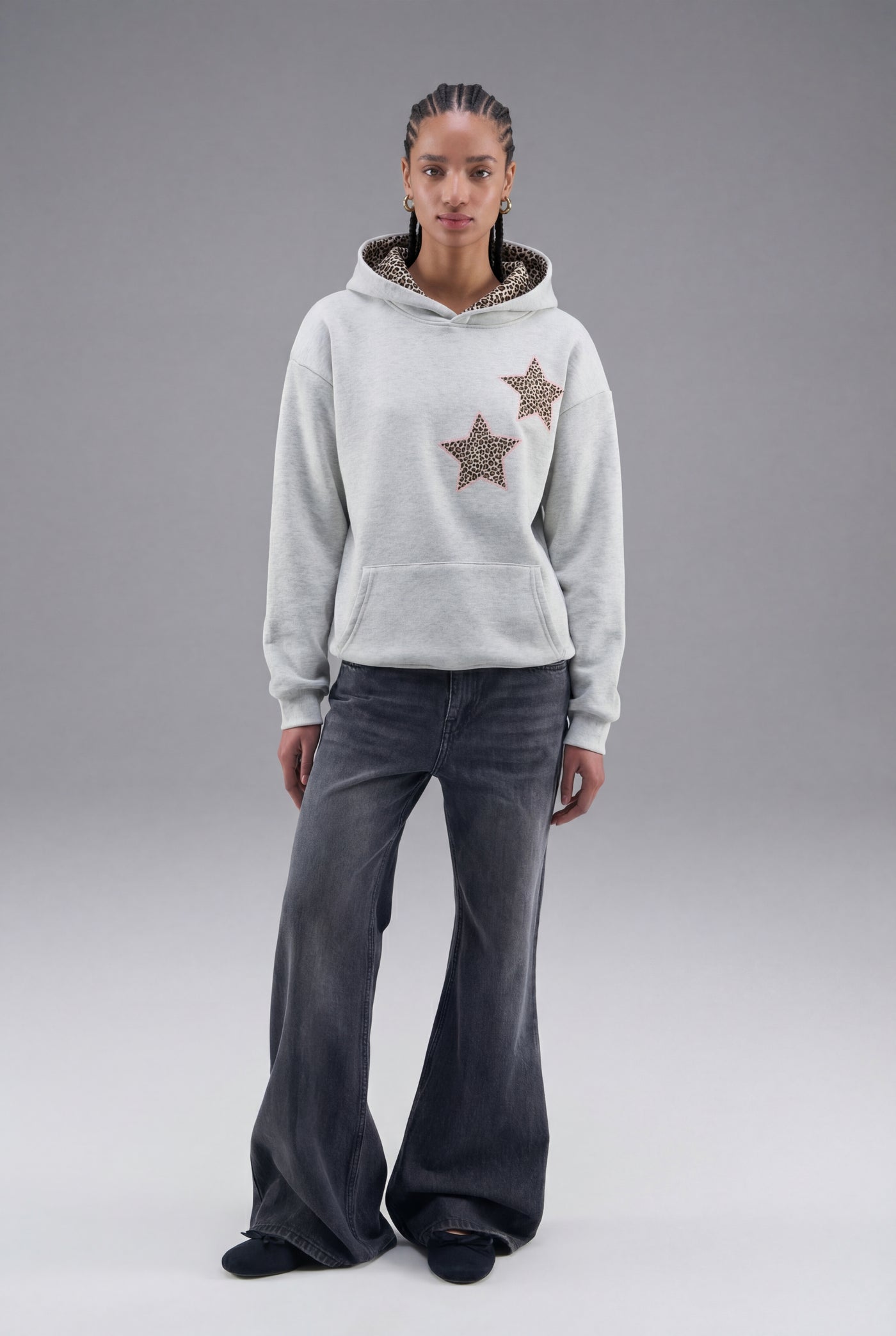 Sweat à capuche "STARS"｜SOWO