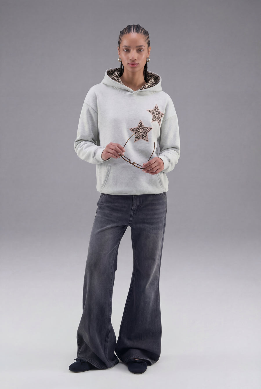 Sweat à capuche "STARS"｜SOWO