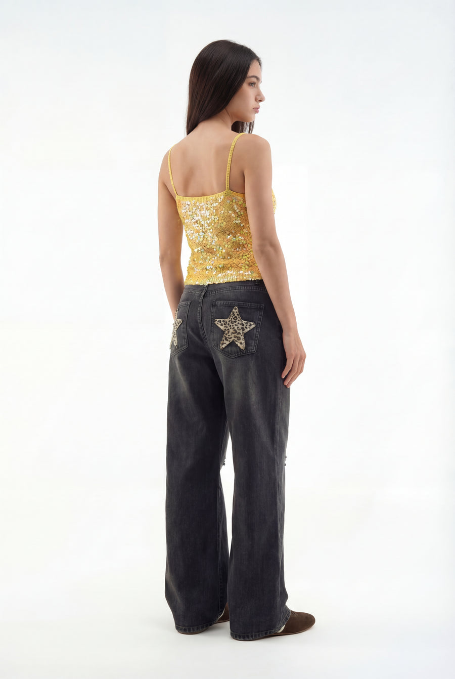 top "IBIZA" jaune｜SOWO