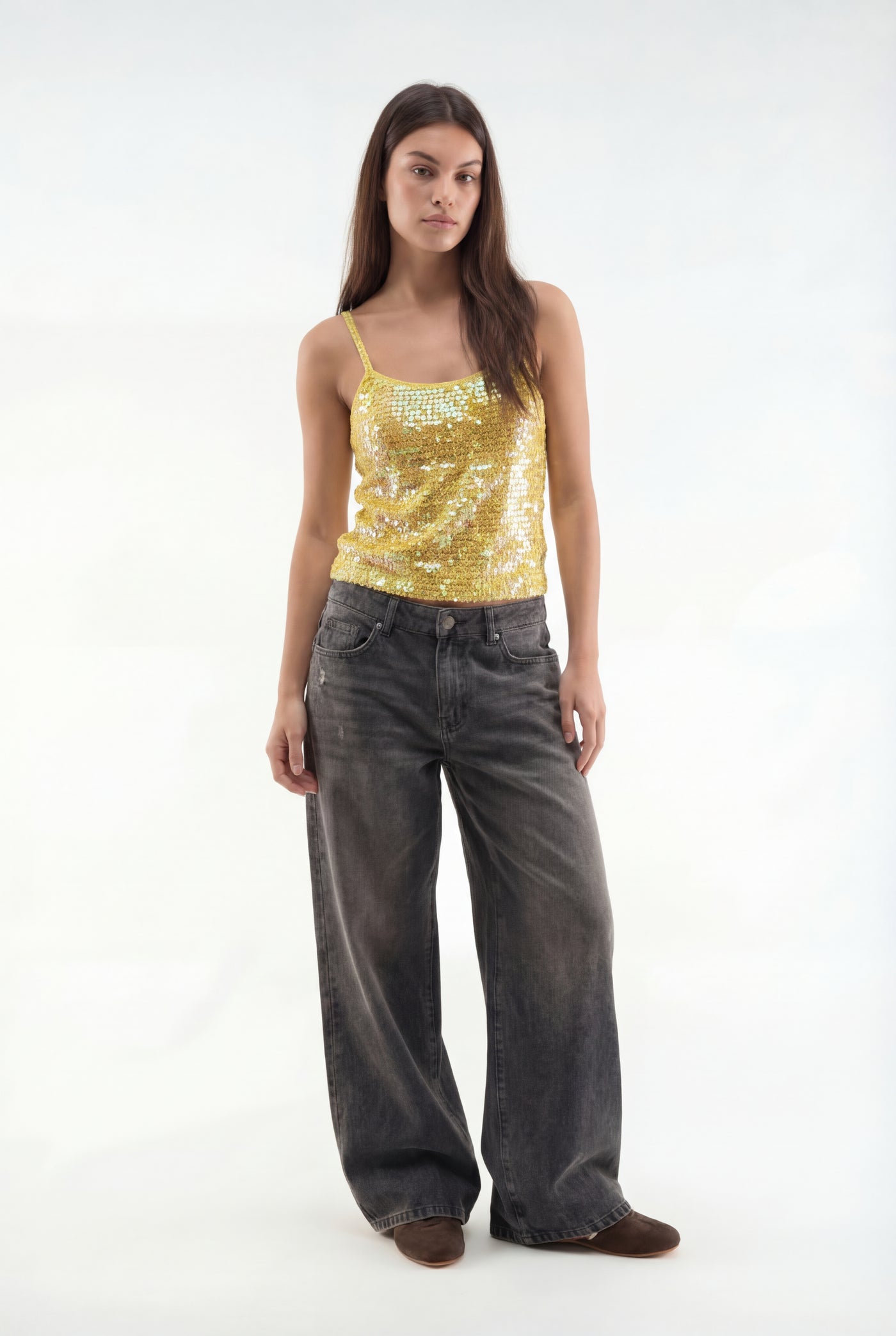 top "IBIZA" jaune｜SOWO