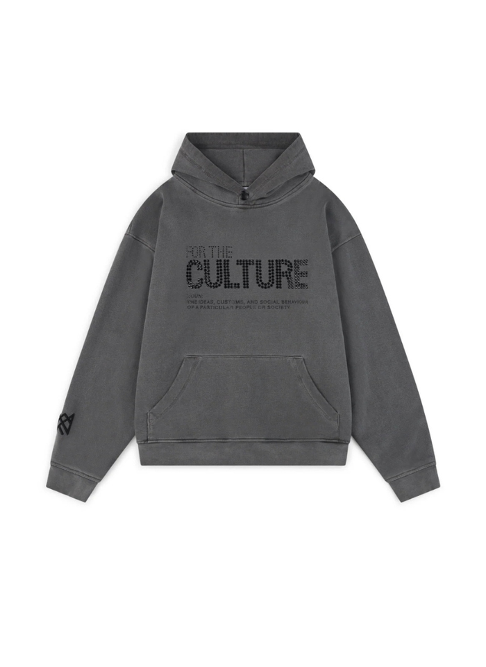 Sweat "FOR THE CULTURE" gris   ｜SOWO