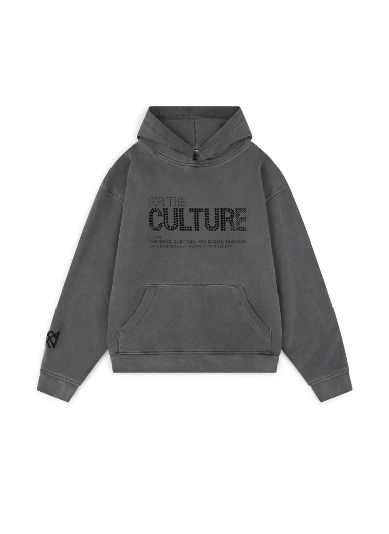 Sweat "FOR THE CULTURE" gris   ｜SOWO