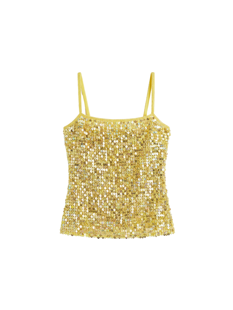 top "IBIZA" jaune｜SOWO