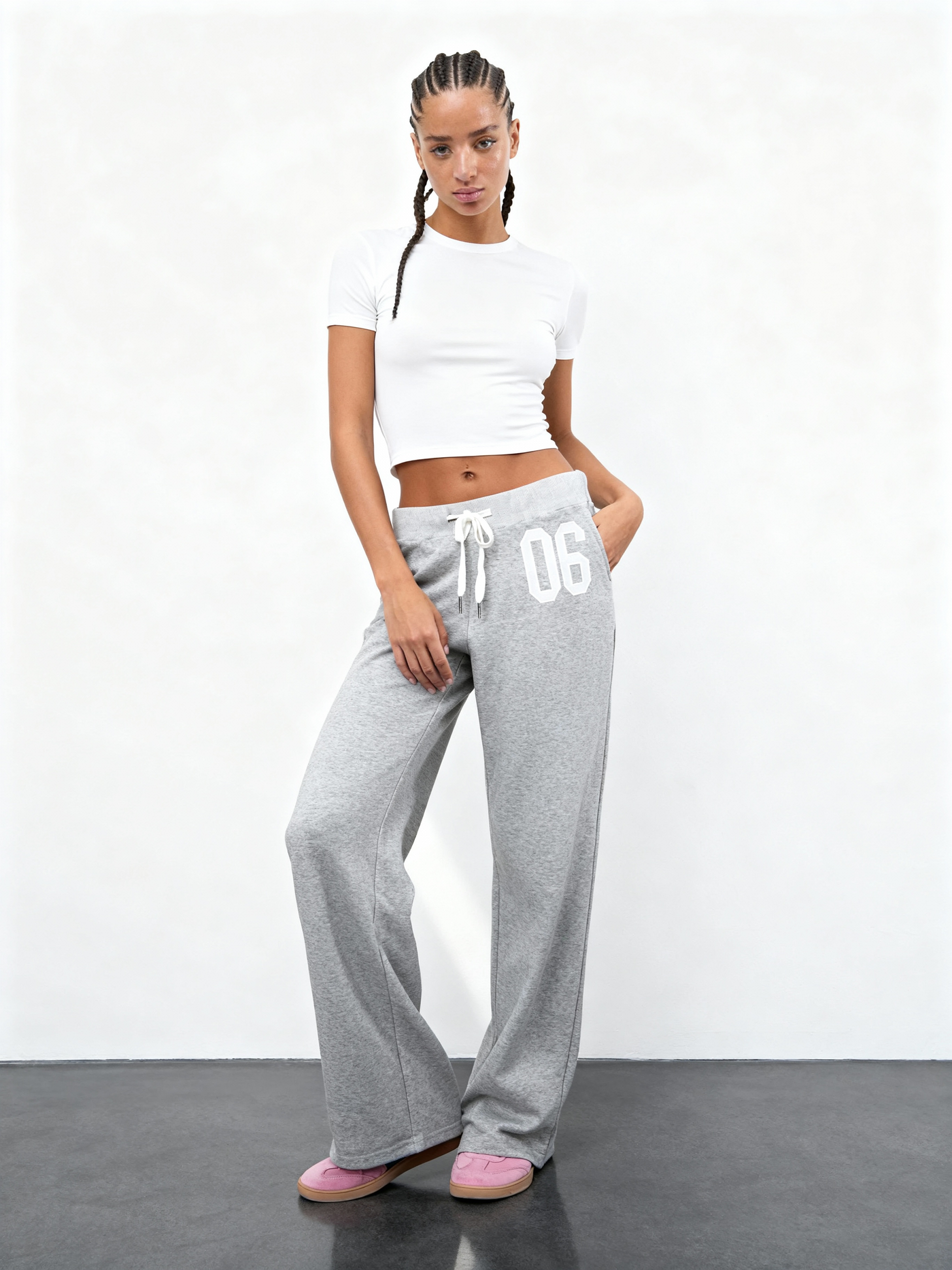 "06" grey pants｜SOWO