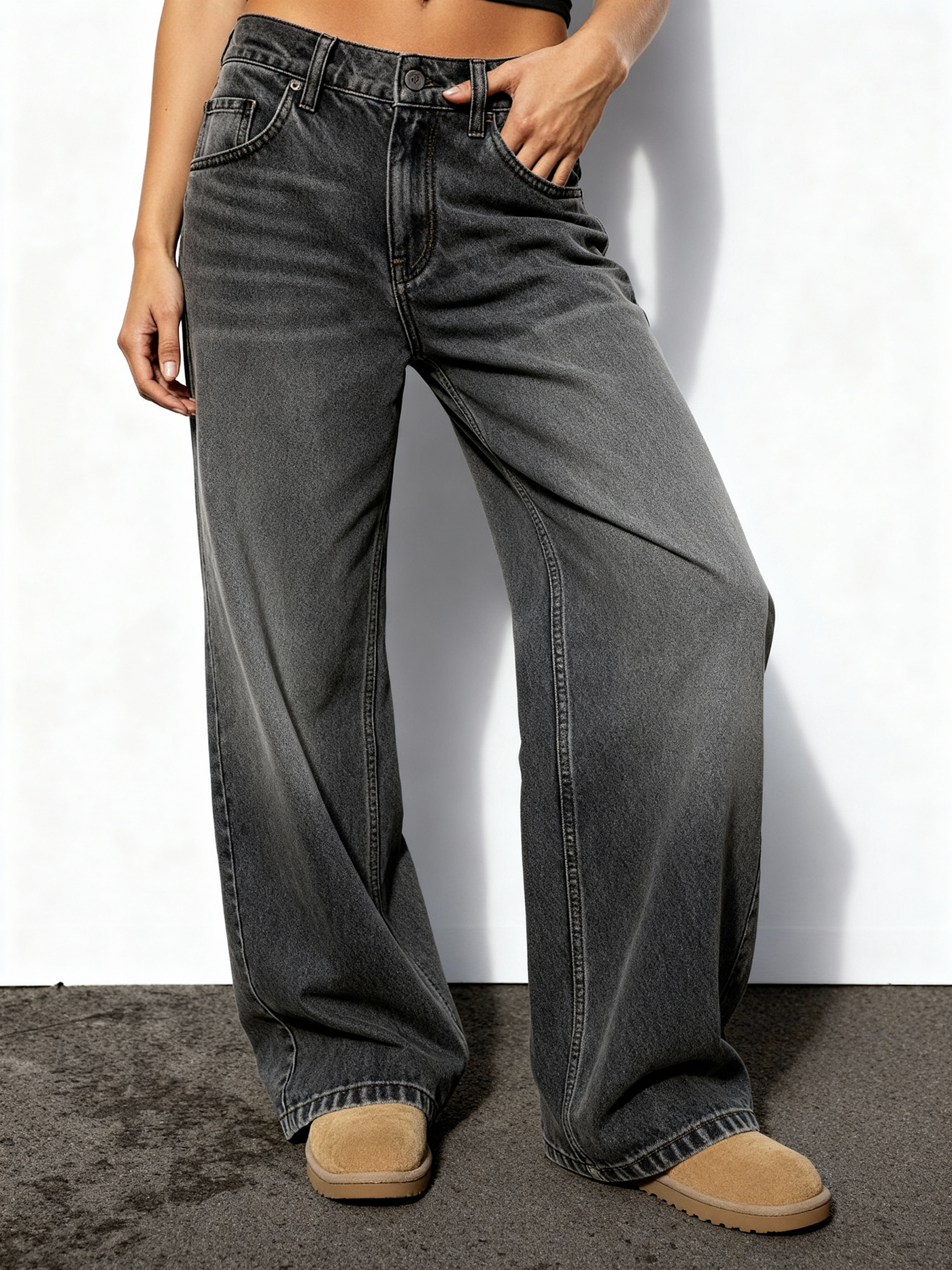 Jean "STEEZE"  gris｜SOWO