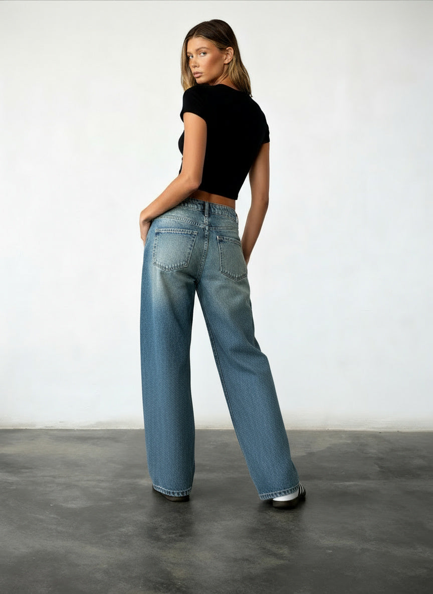 Jean "PARALLEL" bleu｜SOWO