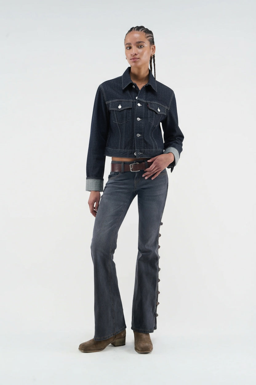 Veste en jean "OCEAN"｜SOWO