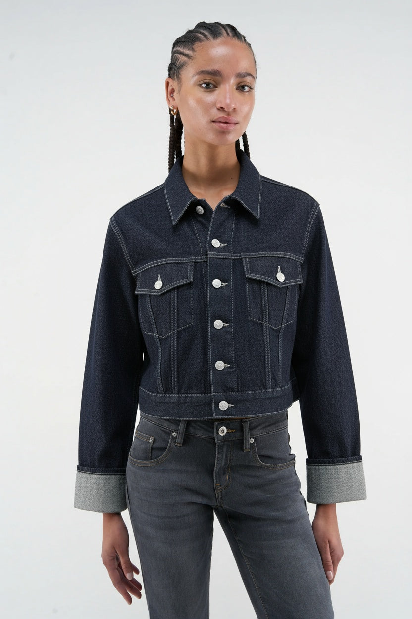 Veste en jean "OCEAN"｜SOWO