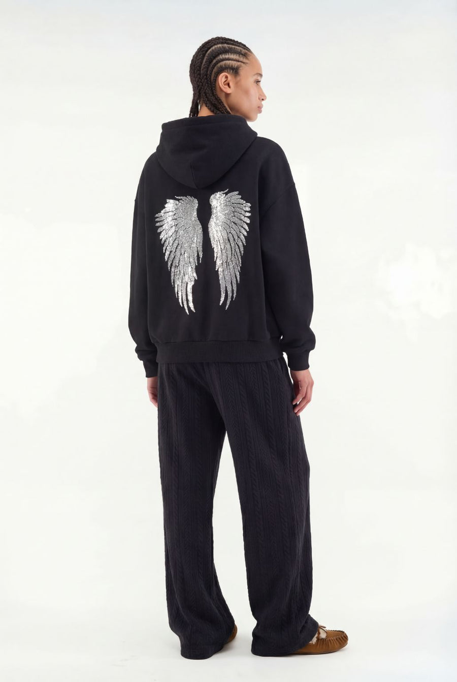 Sweat "WINGS" noir｜SOWO