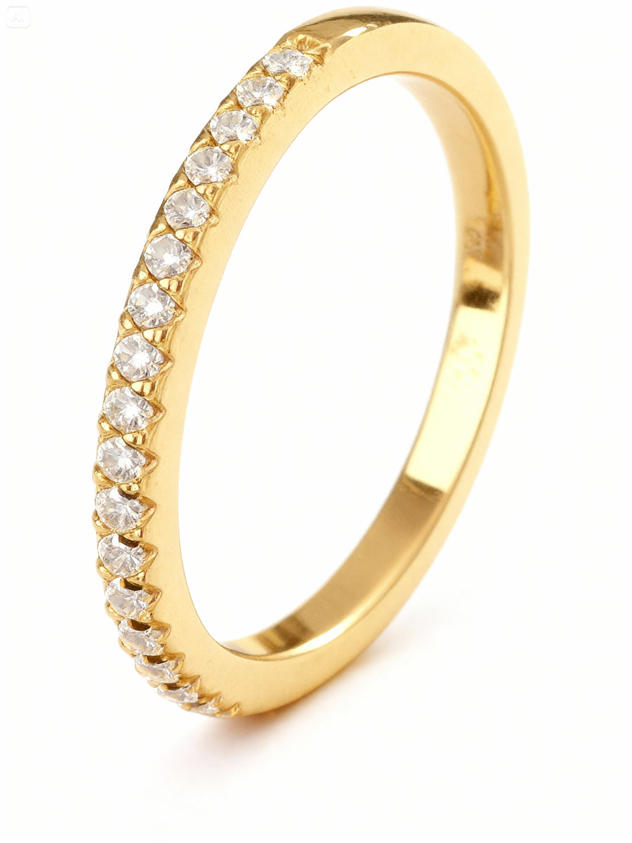 Bague "ETERNITY" or 18K｜SOWO