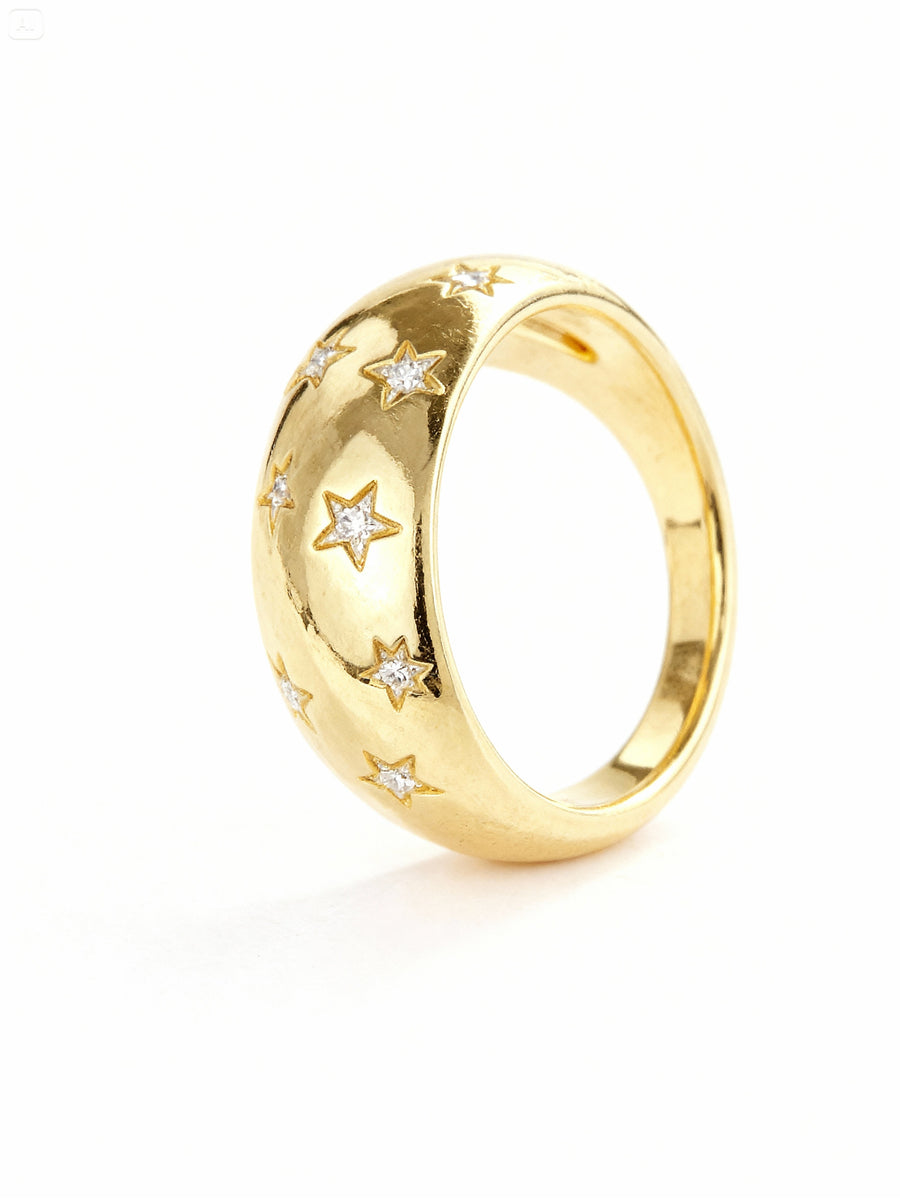 Bague "STAR" or 14K｜SOWO