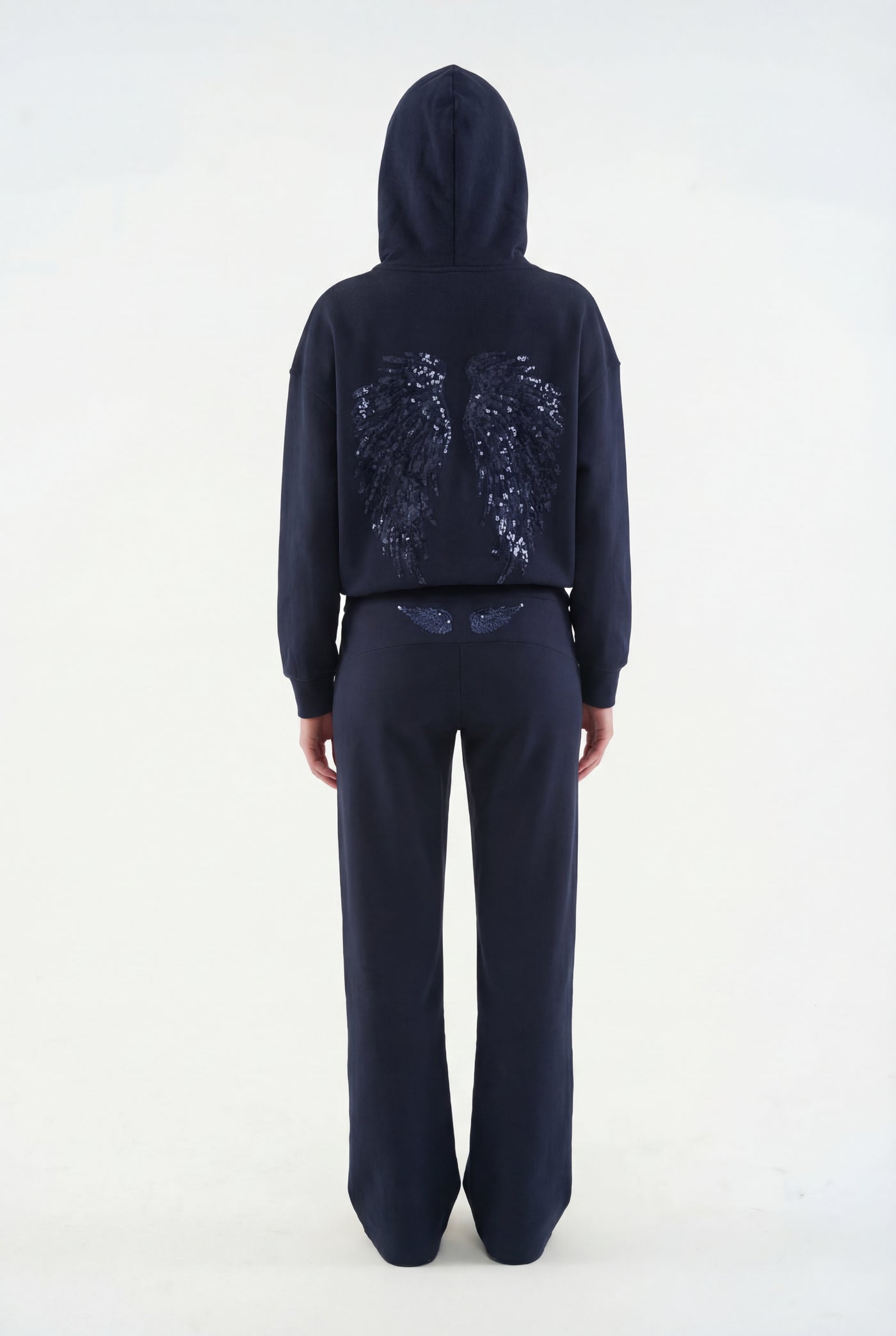 "WINGS" jogging bleu｜SOWO