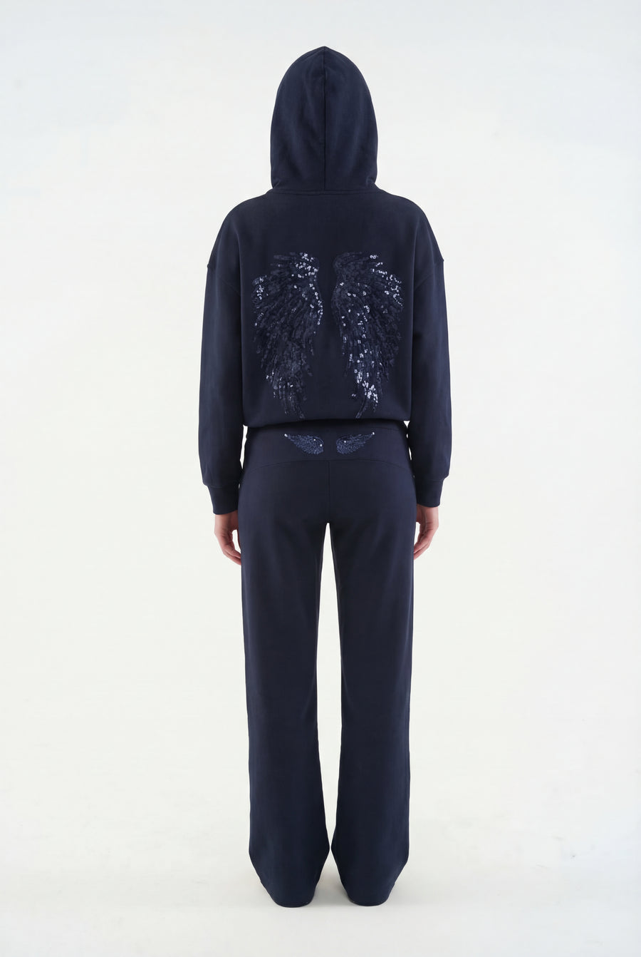 "WINGS" jogging bleu｜SOWO