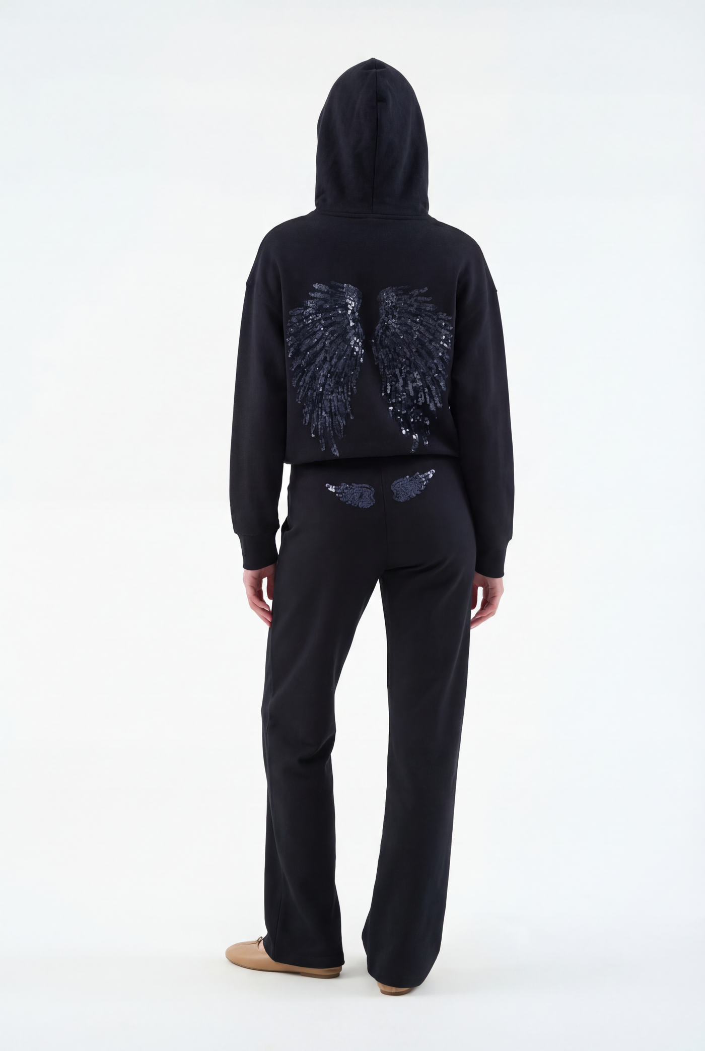 "WINGS" jogging bleu｜SOWO