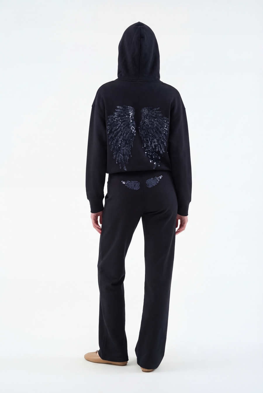 "WINGS" jogging bleu｜SOWO