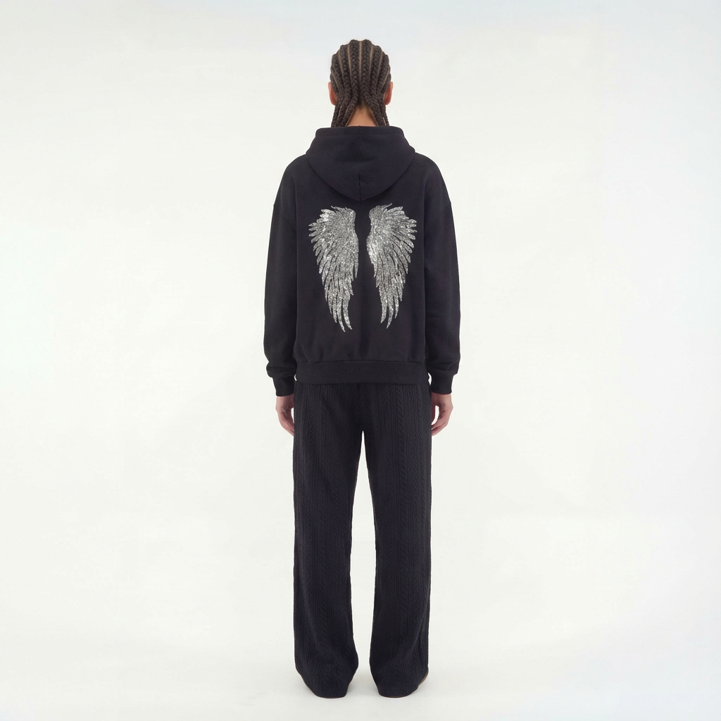 Sweat "WINGS" noir｜SOWO