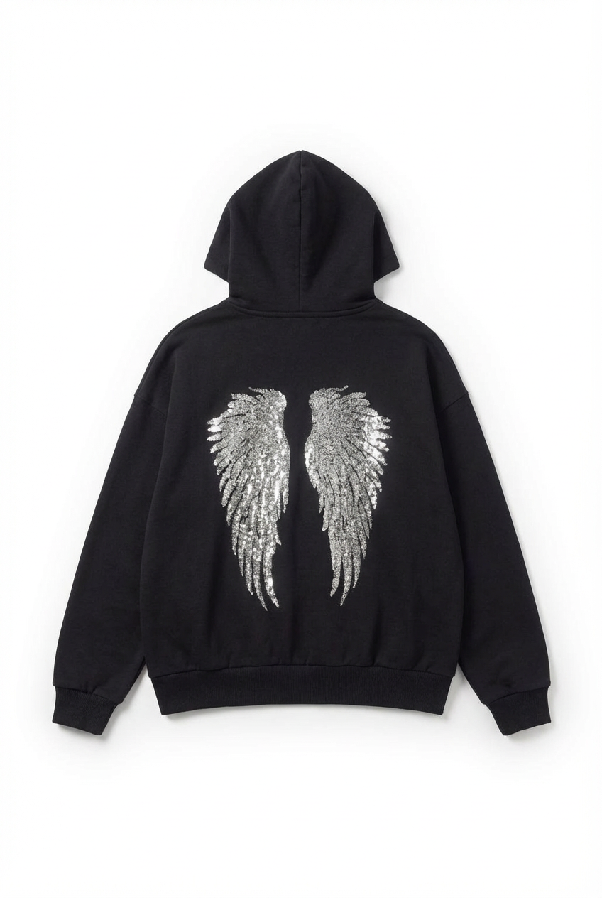 Sweat "WINGS" noir｜SOWO