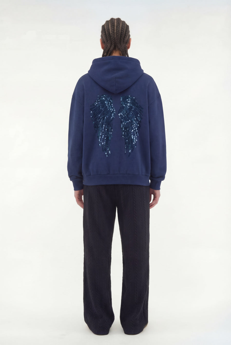 Sweat "WINGS" bleu｜SOWO